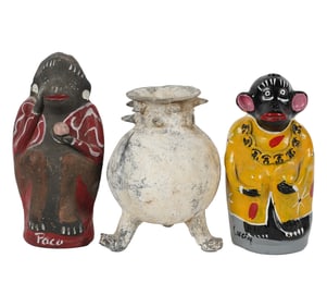 A Group of Three Ceramic Vessels
