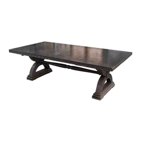A Trestle Dining Table