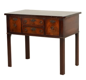An American Mahogany Side Table
