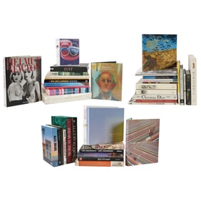 A Group of Art And Design Coffee Table Books