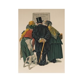 Norman Rockwell, 1894-1978, Stock Exchange Quotations