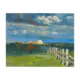 Chase Chen Chenoff, B. 1964, A Break in the Clouds