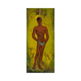 Alejandro de Canedo, 1902-1978, Nude Male Figure