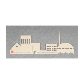 A Frank Lloyd Wright Museum Exhibition Poster