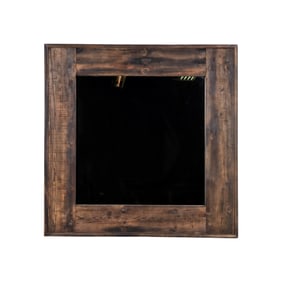 A Reclaimed Wood Wall Mirror