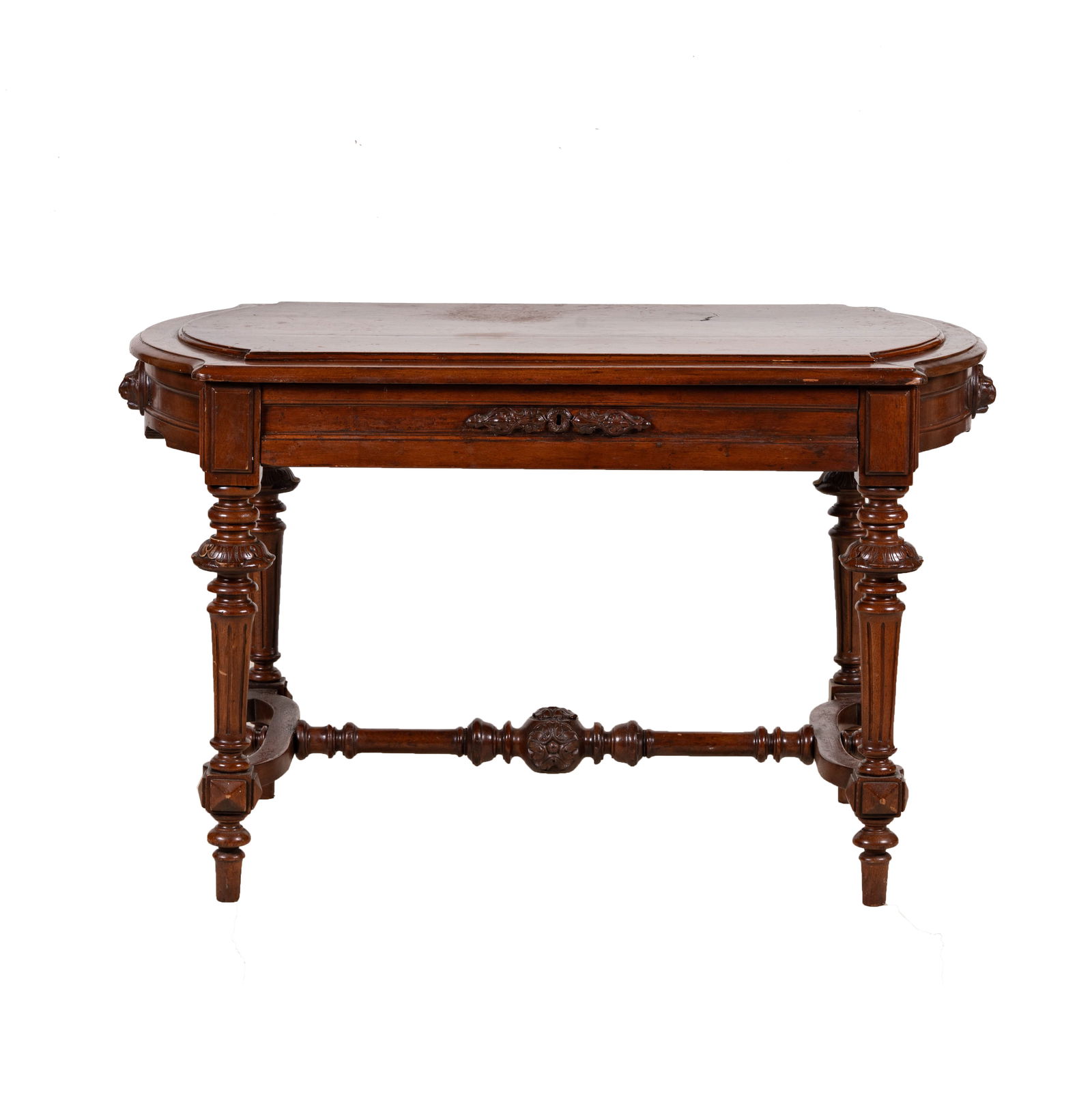 A Victorian Mahogany Library Table (1 of 16)