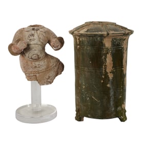 Two Archaic-Style Ceramic Artifacts