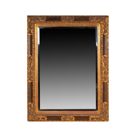 A Baroque-Style Giltwood Wall Mirror