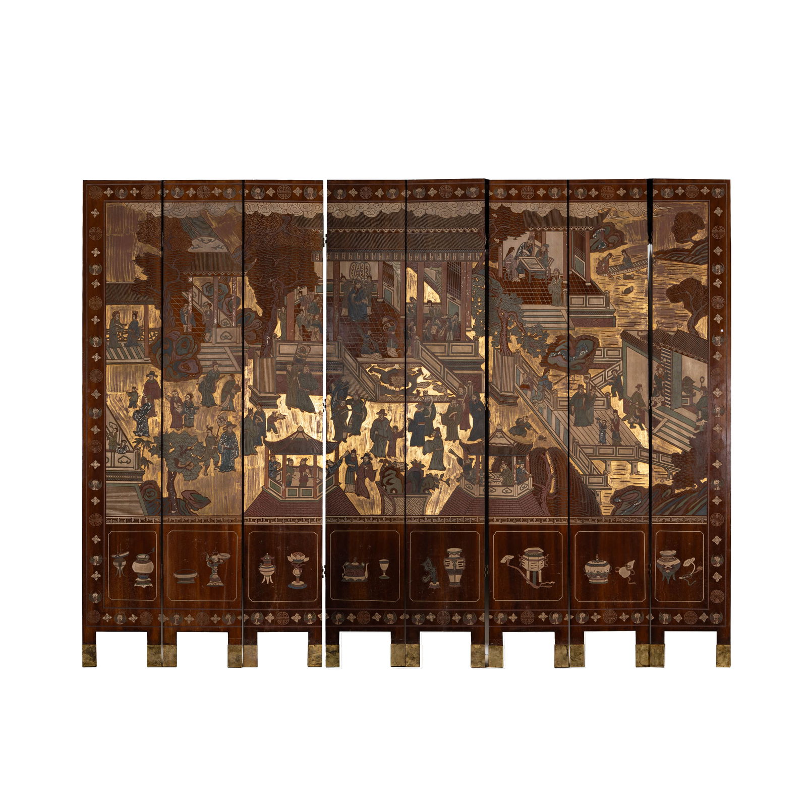 A Chinese Coromandel Screen (1 of 17)