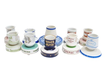A Group of Vintage Ceramic Matchstrikes
