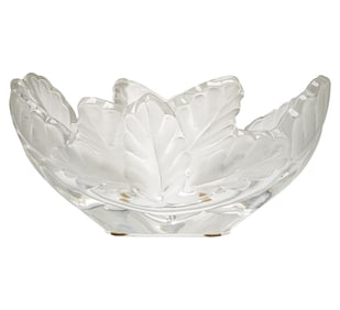 A Lalique Compiegne Bowl