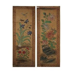 Two Antique Korean Scrolls