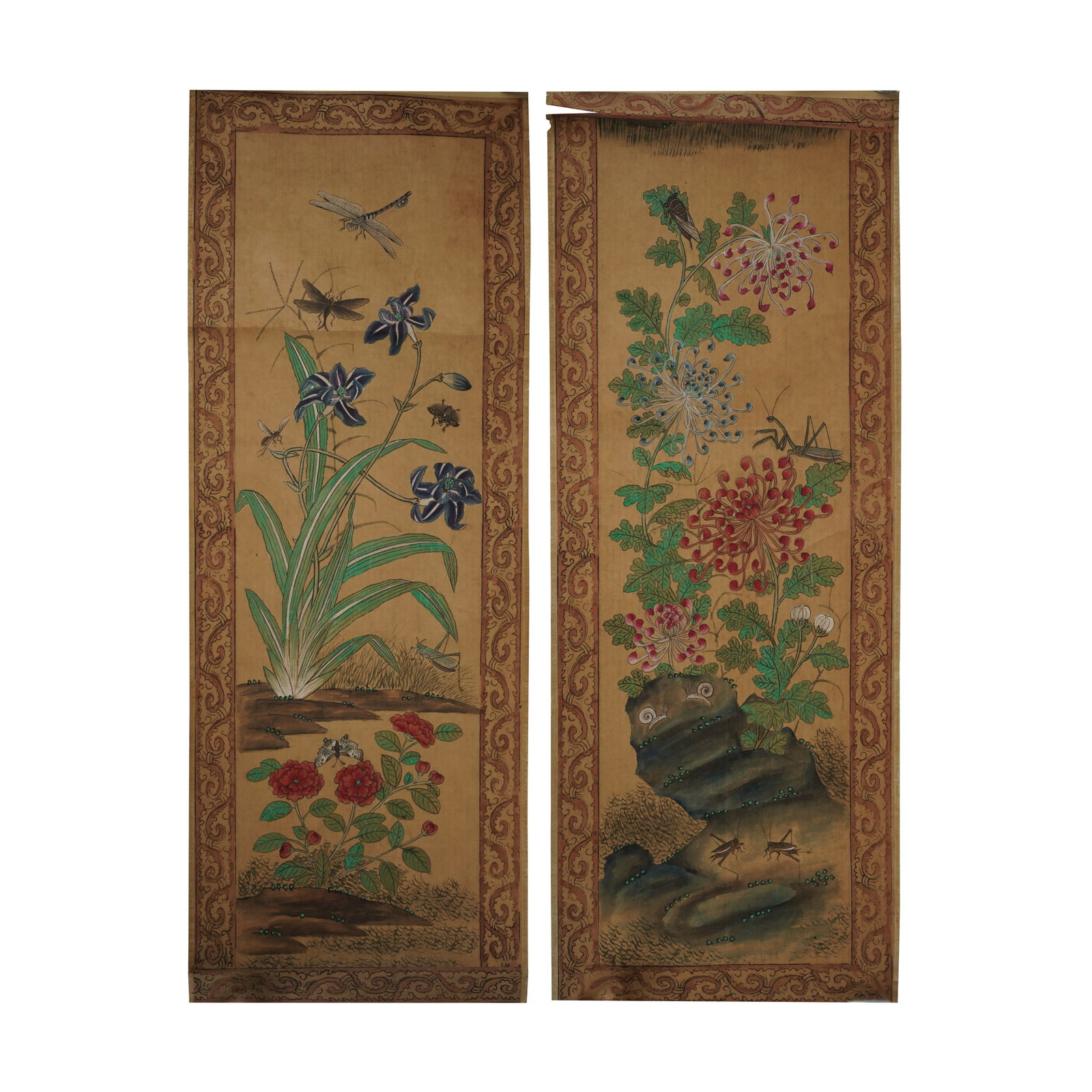 Two Antique Korean Scrolls (1 of 12)