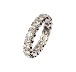 Platinum, Diamond Eternity Band