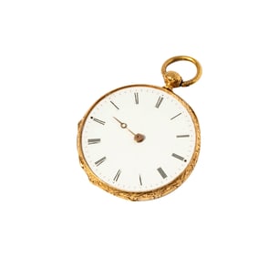 18 Karat Yellow Gold Pocket Watch