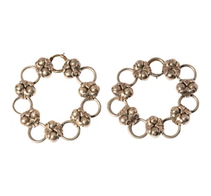 William Spratling Two Sterling Silver Ball-link Bracelets