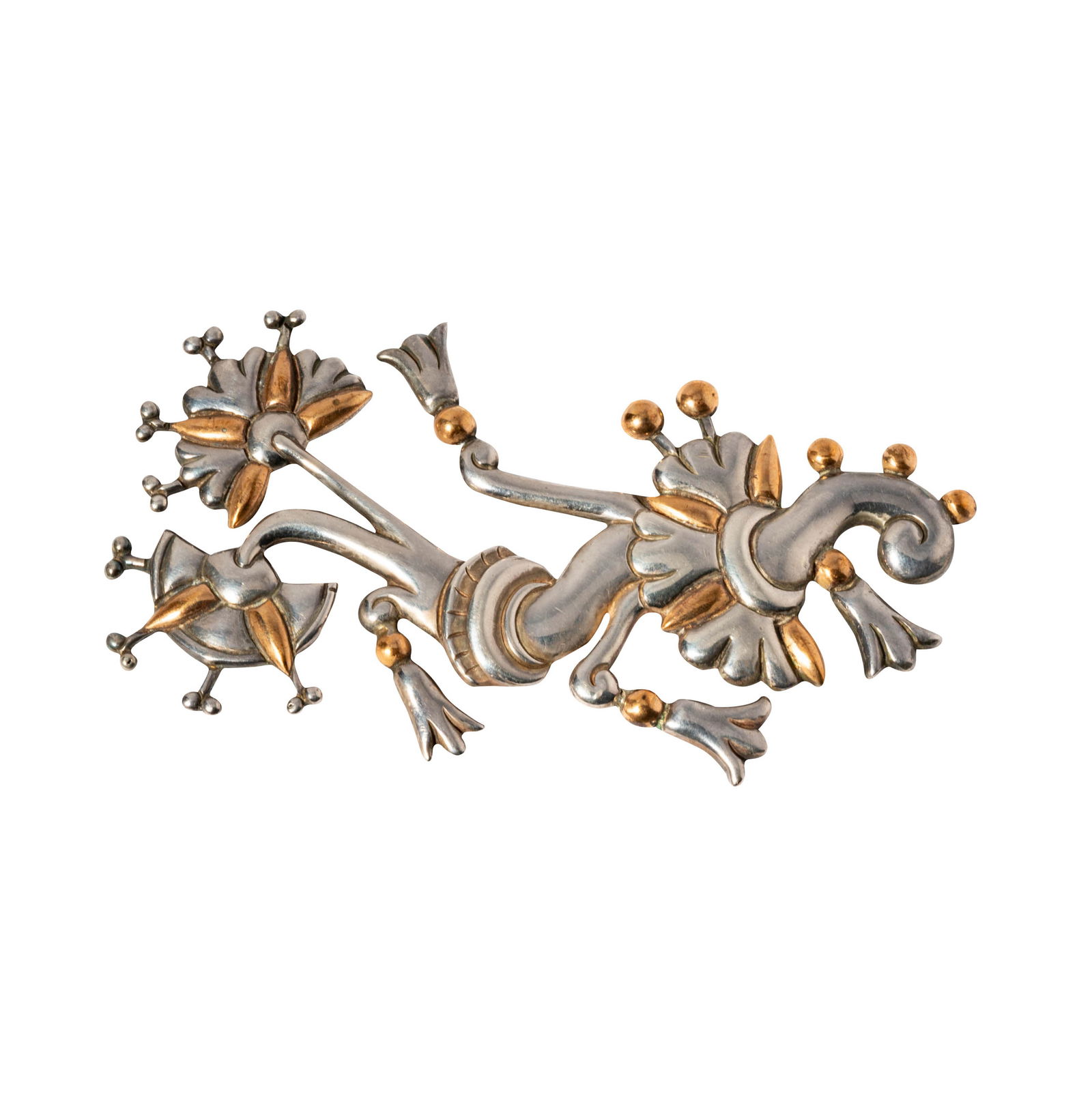 William Spratling Copper and Sterling Silver 'Tree Of Life' Brooch (1 of 6)