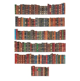 A Library of Easton Press Leather-Bound Books