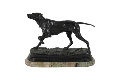 Jules Moigniez, 1835-1894, Hunting Dog
