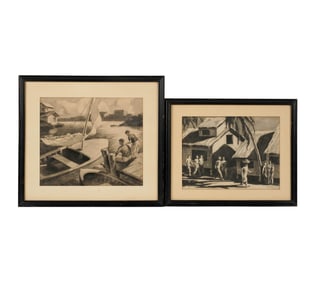 Mayo Olmstead, 1925-2004, Two Works