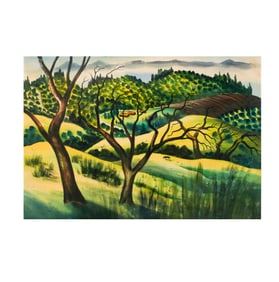 Robert J. Majors, 20th Century, California Landscape