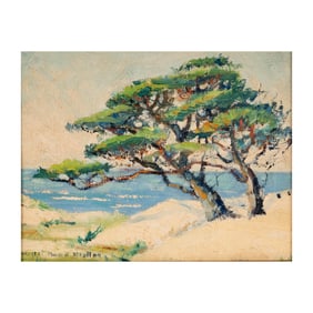 Margret Munro Stratton, 1911-1995, Along the 17 Mile-Drive