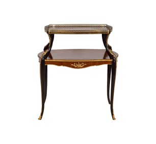 A Louis XV-Style Parquetry Pastry Table