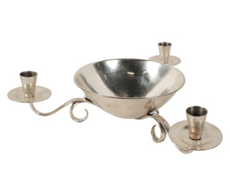 A Tane Mexican Sterling Candelabra Center Bowl