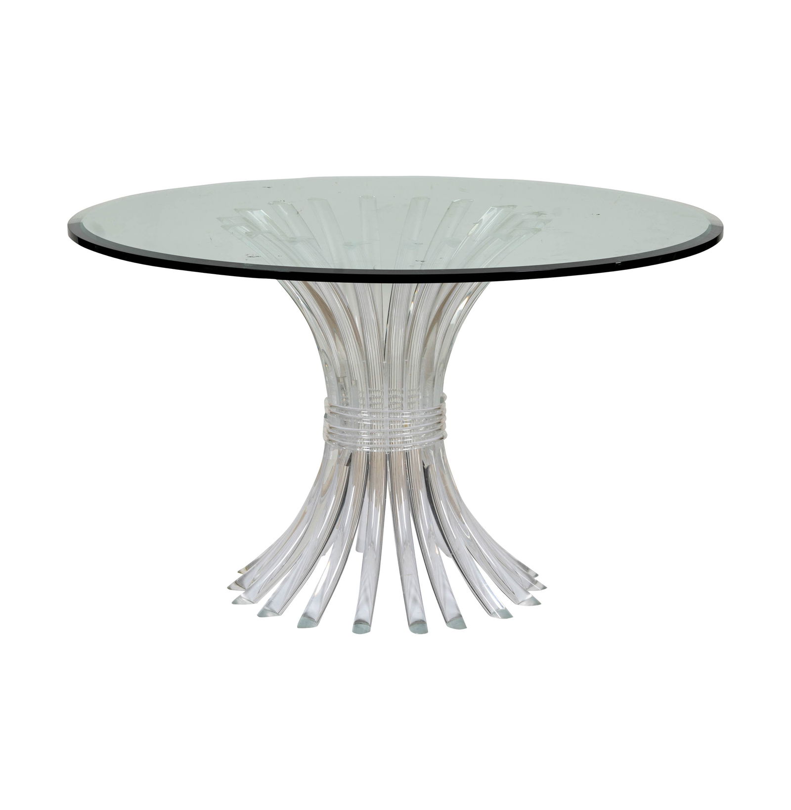 An Acrylic and Glass Dining Table (1 of 11)