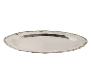 A Zetko Peruvian 900-Silver Oval Platter