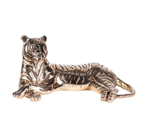 Ricardo del Rio for D'Argenta: Recumbent Tiger