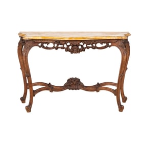 A Rococo-Style Console Table