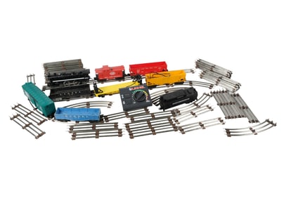 A Lionel O27 Gauge Electric Train Set