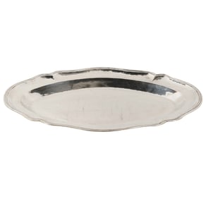 A Peruvian .900 Silver Tray
