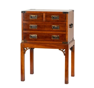 A Campaign-Style Chest on Stand