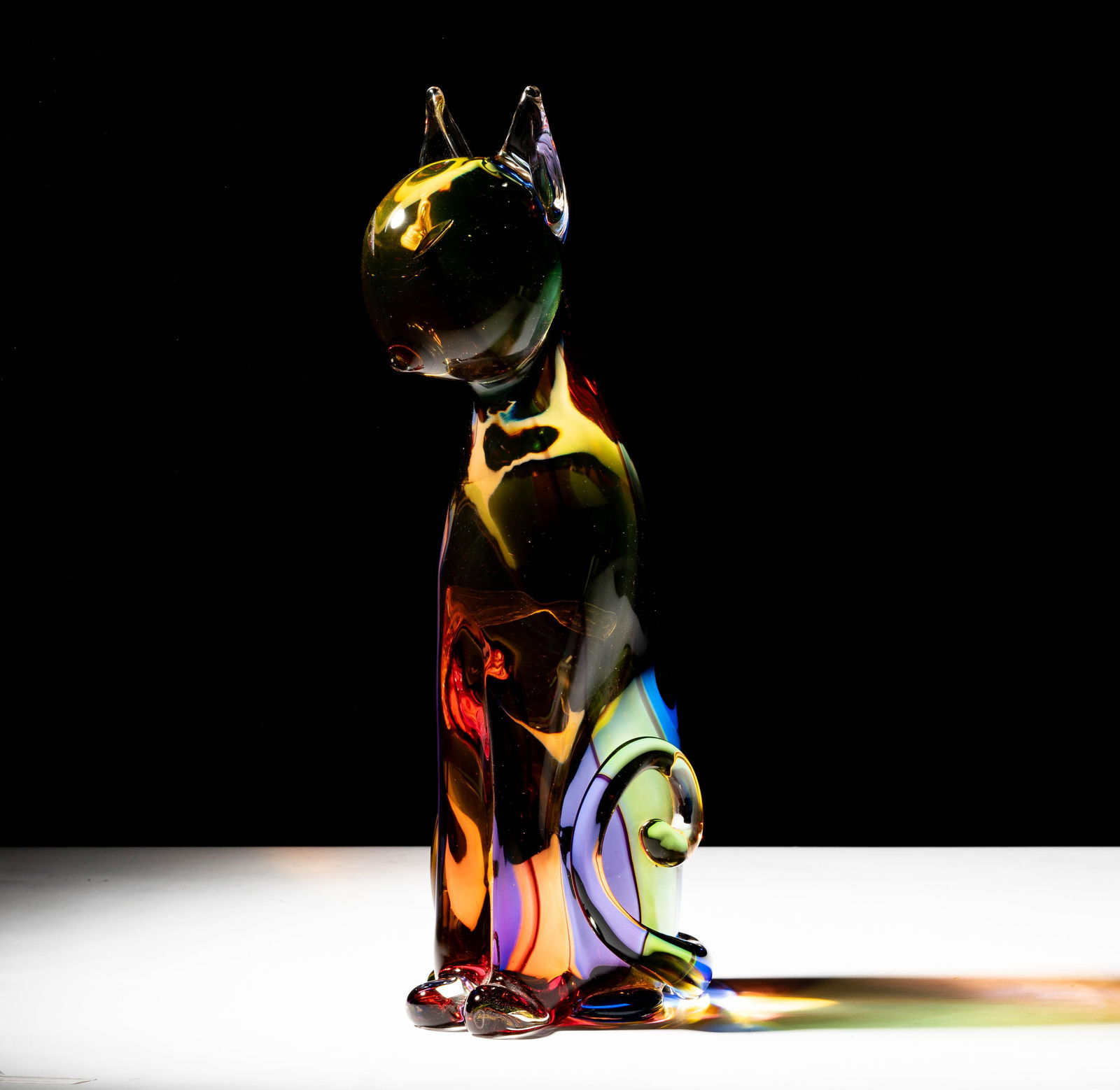 Archimede Seguso, Seated Cat (1 of 11)