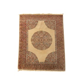 A Persian Rug With Boteh Design 6'11" x 5'