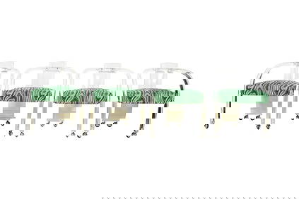 A Set of Six Charles Hollis Jones Lucite Armchairs (1 of 20)