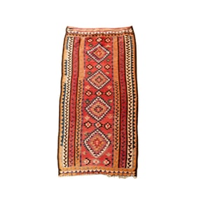 A Turkish Kilim Rug 10' x 4'7"