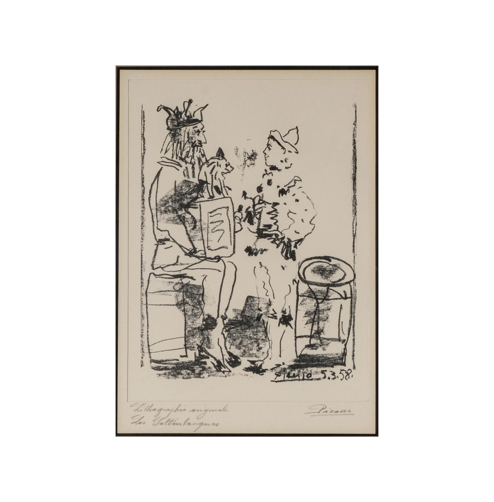 After Pablo Picasso, 1881-1973, Les Saltimbanques (1 of 9)