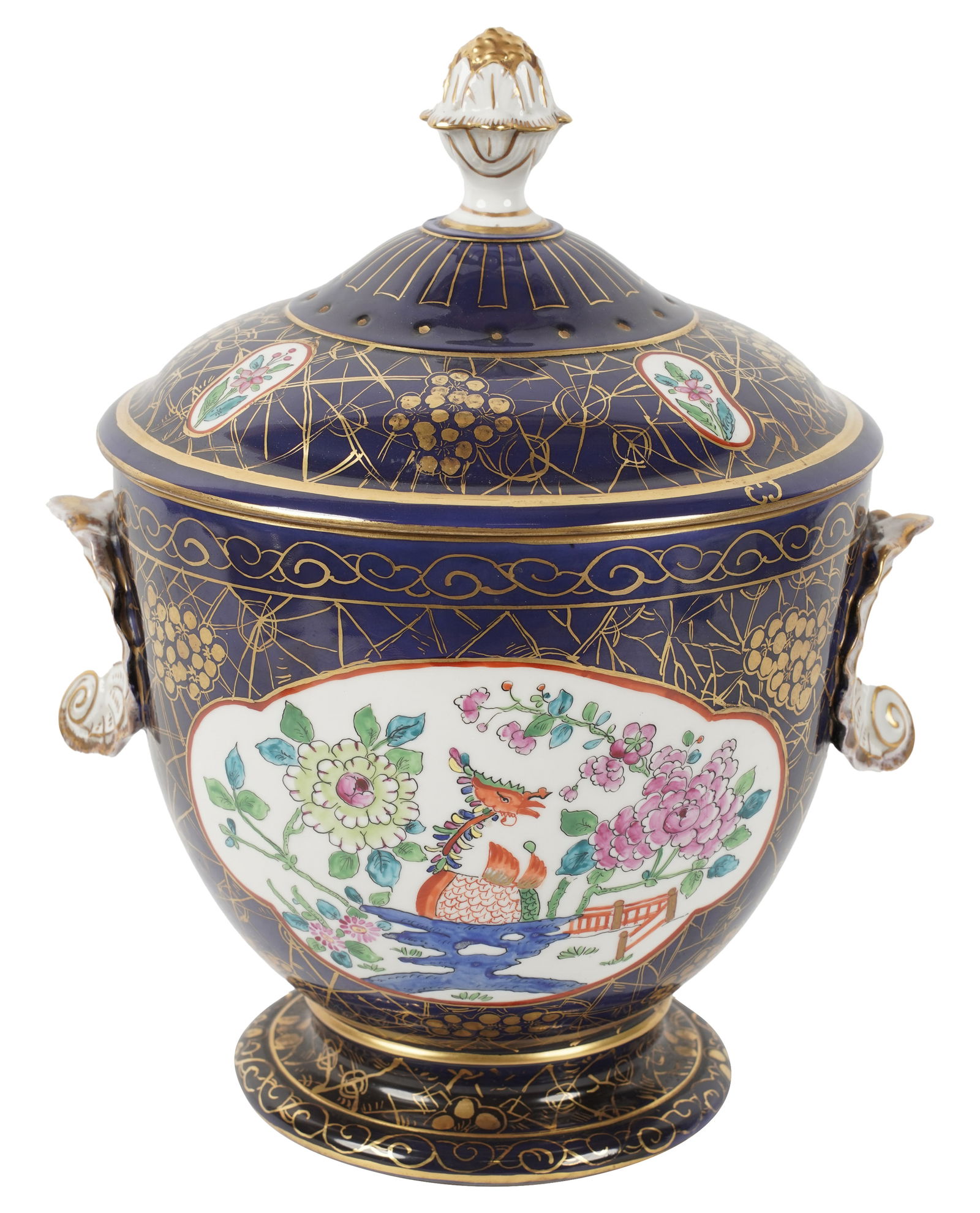 A Dresden Porcelain Covered Jar (1 of 5)