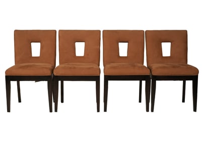 A Set of Four Donghia Dining Chairs