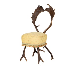 An Antler Chair