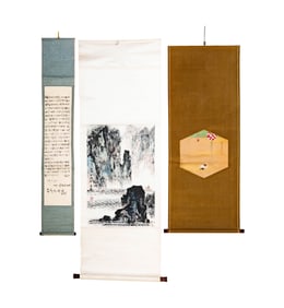 Three Asian Scrolls