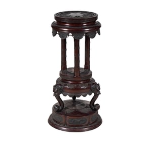 A Chinese Bronze Stand
