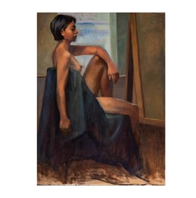 Chinese School: Nude Figure