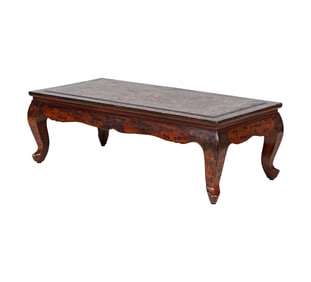 A Chinese-Style Lacquered Low Table