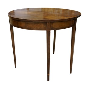 An Inlaid Mahogany Gateleg Table