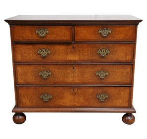 An Antique William and Mary-Style Chest of Drawers
