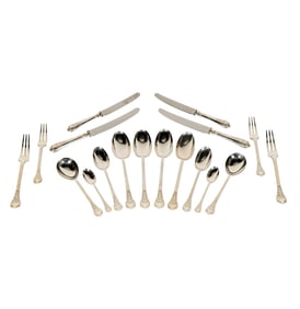 An English Sterling Flatware Service